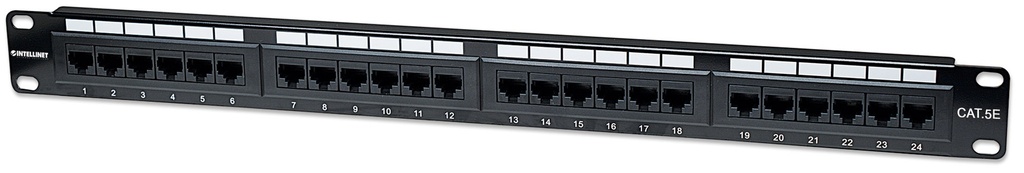 48-Port 1U Cat6a UTP Patch Panel 