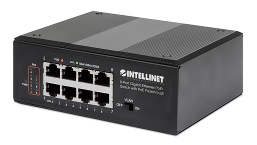 [509565] Industrial 8-Port PoE+ Switch 2 x SFP 240W