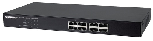 [562065] 18-Port L2+ Fully Managed PoE++ Switch with 16 Gigabit Ethernet Ports and 2 Base-T/SFP Combo Ports