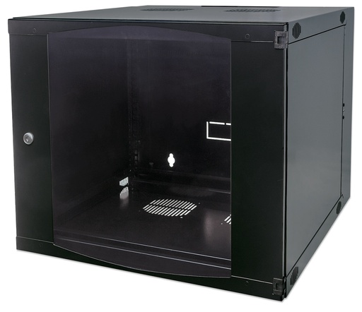 [713825] 19 Double Section Wall mount Cabinet, 6U, 23.6 in. Depth, Flatpack